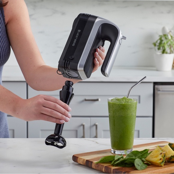 Westbend 🆕 2 in 1 Hand Mixer & Immersion Blender Prep Set 6 speed, 7 Functions - Picture 11 of 16